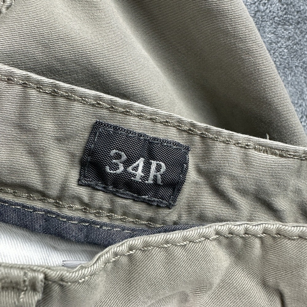 BKE Jake Casual Khaki Pants 34R (32x31) Straight Fit Stretch Cotton Blend* - Picture 7 of 10
